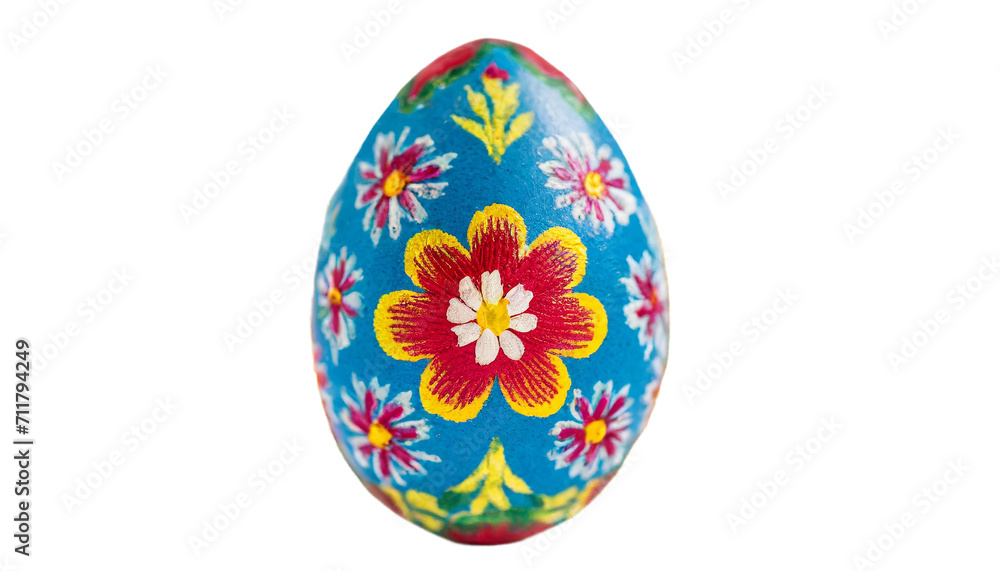 Easter eggs with flowers. Isolated on a transparent background. Easter eggs with flowers. Isolated on a transparent background.