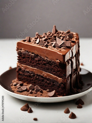 Delicious Piece Of Chocolate Cake - Chocolate Cake Day