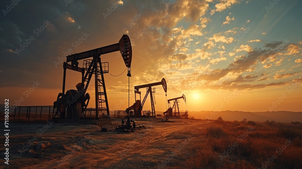 The fluctuation in oil costs due to the conflict, with petroleum extraction from the desert oilfield and regulation of oil prices.
