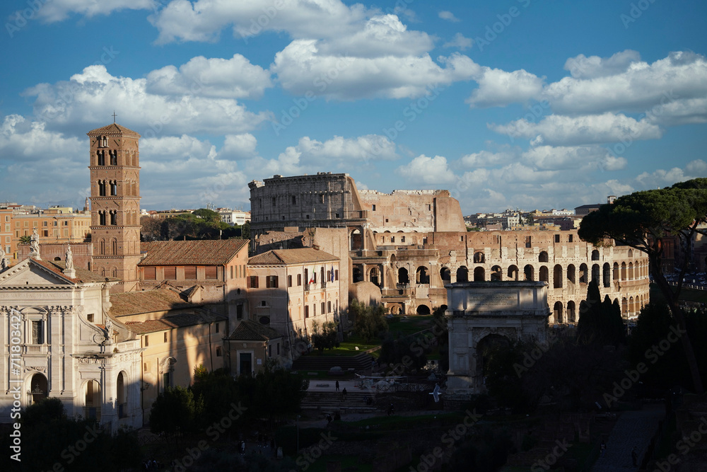 roman forum city