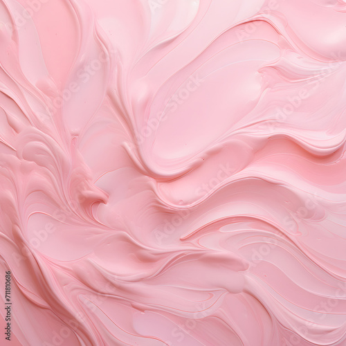 Pink pastel cream texture. 