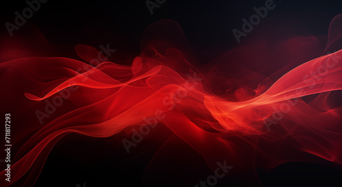 Red Color Wave | Beautiful Wallpaper Design | Abstract Art