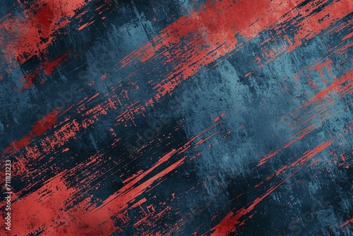 Grunge red black orange texture for extreme sportwear, racing, cycling, football, motocross, basketball, gridion, travel, backdrop, wallpaper, poster © Martin