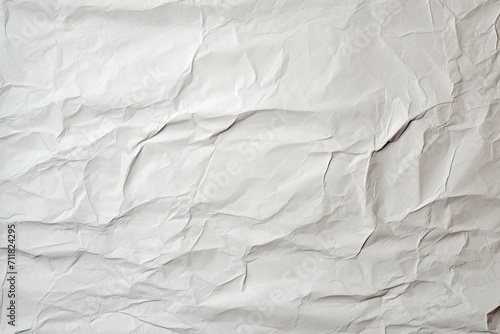Abstract aged background - crumpled white paper texture, highly detailed 