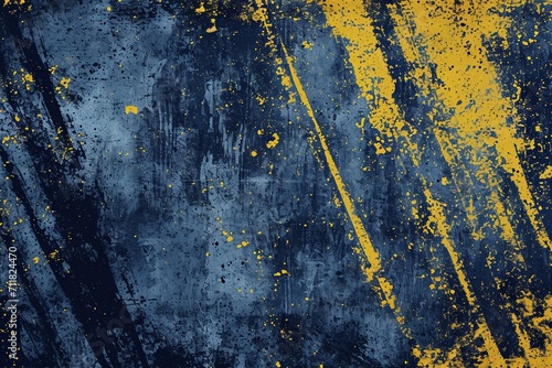 Modern Verve: Grunge Charcoal and Yellow Colored Trendy Texture, Crafted for Extreme Sportswear, Racing, Cycling, Football, Motocross, Basketball, Gridiron, and Travel. An Urban Backdrop or Wallpaper photo