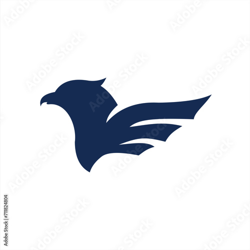 eagle logo template vector