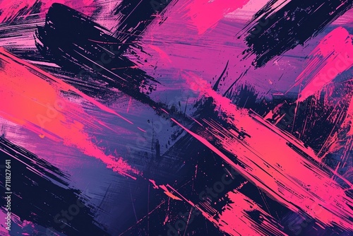 Vibrant Rebellion: Grunge Neon Pink and Purple Trendy Texture, Perfect for Extreme Sportswear, Racing, Cycling, Football, Motocross, Basketball, Gridiron, and Travel. A Bold and Energetic Backdrop