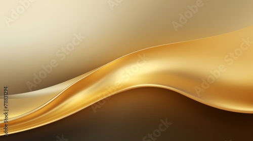 Elegant Gold Wallpaper Background AI Generated