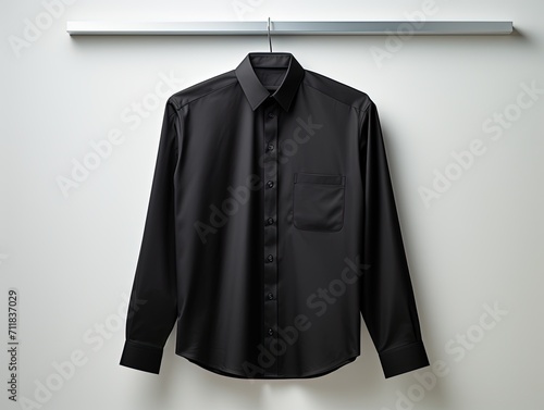 Men formal dressing black shirt . bold and attractive color shirt most beautiful black shirt