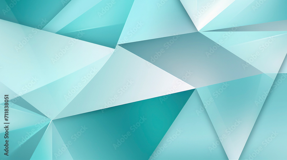 Closeup of geometric triangle and squares wall pattern in different blue tones with 3d effect, modern design, background web business texture Closeup of geometric triangle and squares wall pattern in different blue tones with 3d effect, modern design, background web business texture
