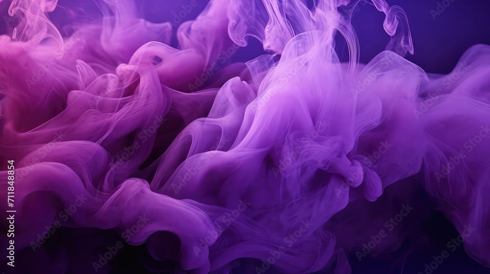 color effect purple background illustration design vibrant, aesthetic mood, inspiration visual color effect purple background