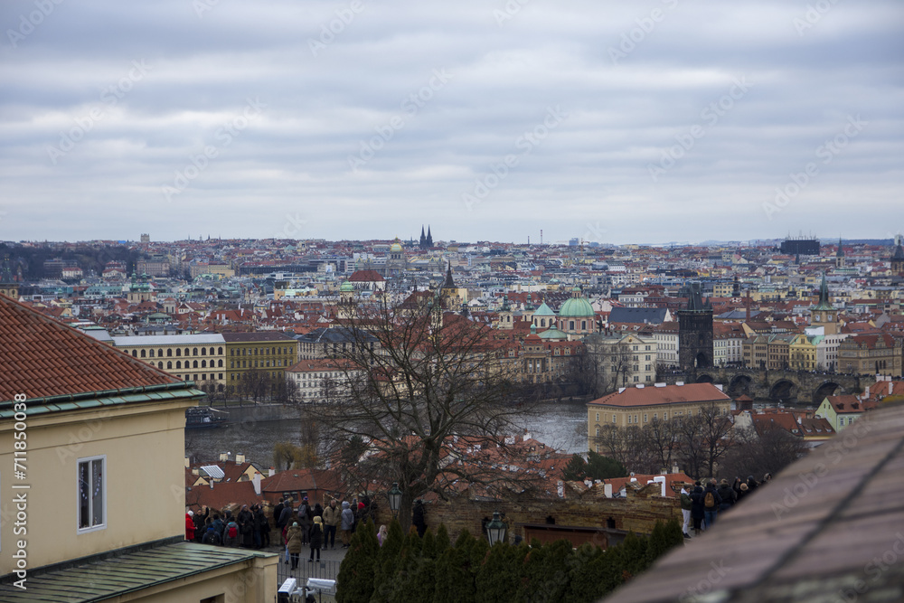 Old Town Square, Prague, panorama view