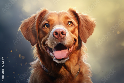 portrait of a dog © Elements Design