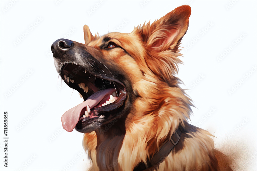 portrait of a dog portrait of a dog