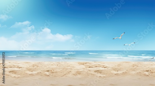 beach sand summer background illustration vacation sun, ocean waves, hot tropical beach sand summer background