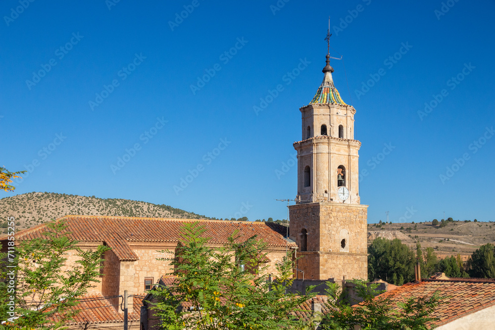 Comunidad de Aragon -Cuevas Labradas, un pueblo en la provincia de Teruel