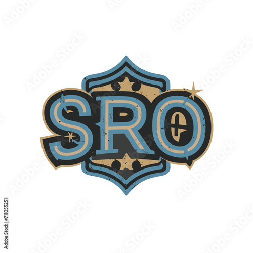 SRO - School Resource Officer Logo Image 