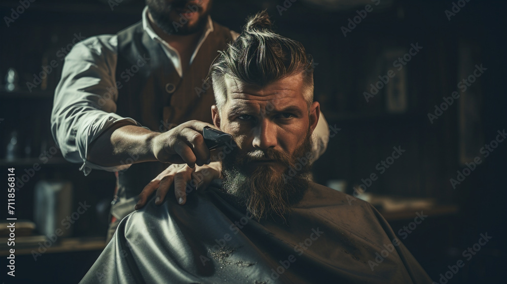 barber in barbershop barber in barbershop