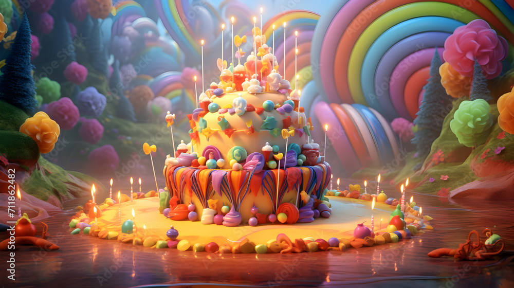 Savoring the Magic of Birthday Cake,,
A Culinary Celebration of Birthday Joy