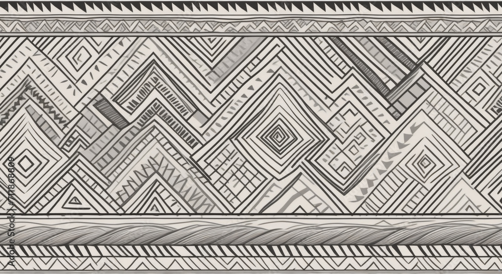 pattern with shapes Stock Illustration | Adobe Stock