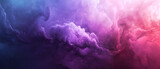 A mesmerizing cosmic scene of swirling purple, violet, and magenta clouds evoking a sense of ethereal nature and wonder