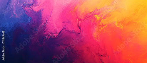 A mesmerizing blend of vibrant hues dance across the canvas, creating a breathtaking abstract masterpiece that captures the essence of modern art