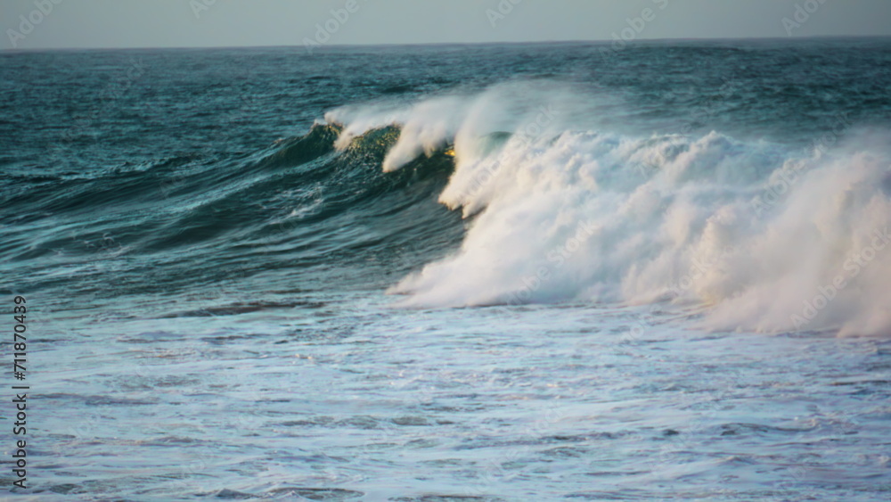 Dangerous white wave rolling surface in super slow motion. Extreme travel sport. Dangerous white wave rolling surface in super slow motion. Extreme travel sport.