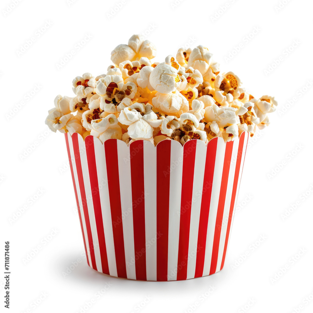 a large basket of popcorn Ai generative