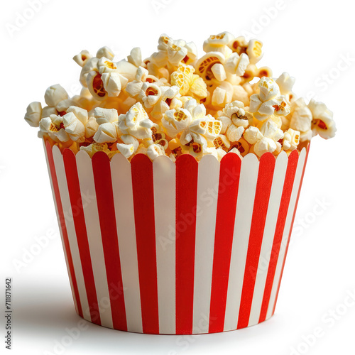 a large basket of popcorn Ai generative