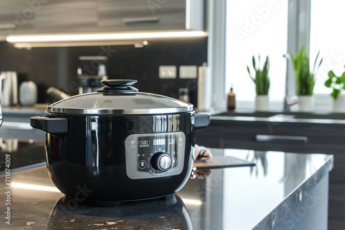 Sleek Multifunctional Kitchen Pressure Cooker