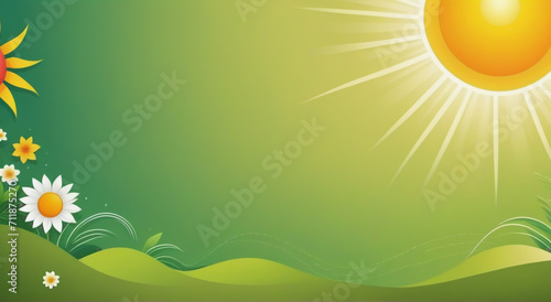 Blossoming Spring: A Background of Fresh Blooms and Renewal

