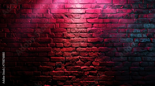 Old brick walls of an empty...
