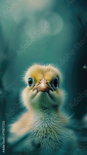 a face of a chick l photo