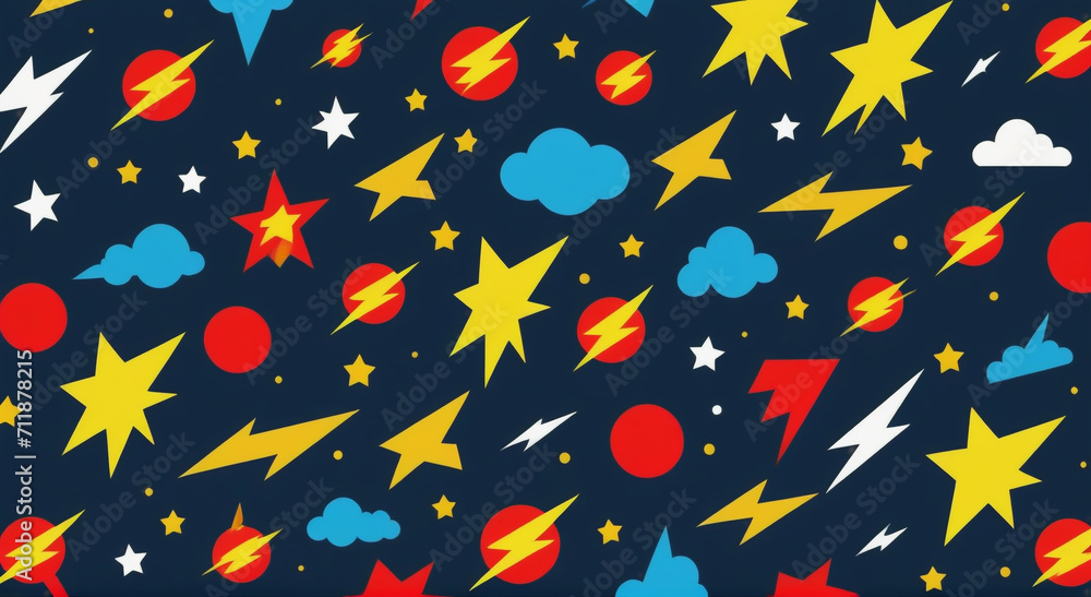 seamless pattern with stars seamless pattern with stars