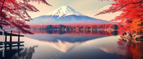 Mount Fuji in Autumn © duyina1990