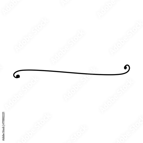 hand drawn line divider
