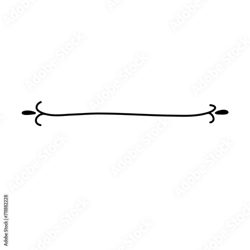 hand drawn line divider