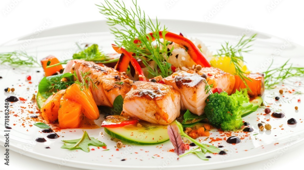 grilled salmon steak grilled salmon steak