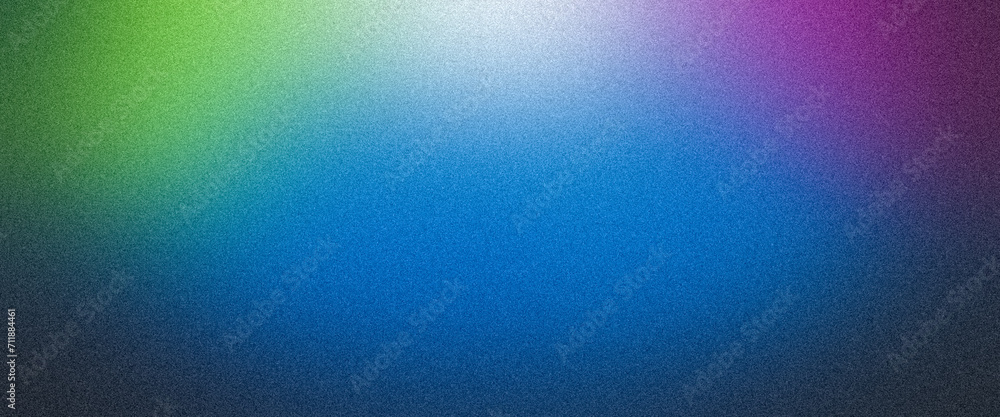 Ultrawide azure pink green blue purple lilac abstract gradient grainy premium background. Perfect for design, banner, wallpaper, template, creative projects, desktop. Exclusive quality, vintage 21:9
