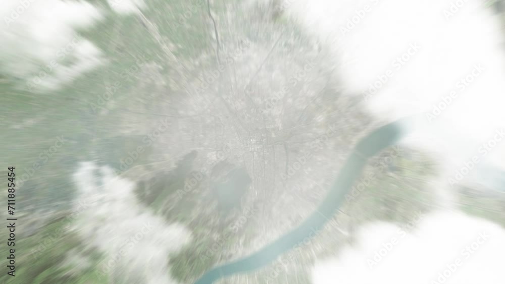 Earth zoom in from space to Hangzhou, China. Followed by zoom out through clouds and atmosphere into space. Satellite view. Travel intro. Images from NASA Earth zoom in from space to Hangzhou, China. Followed by zoom out through clouds and atmosphere into space. Satellite view. Travel intro. Images from NASA