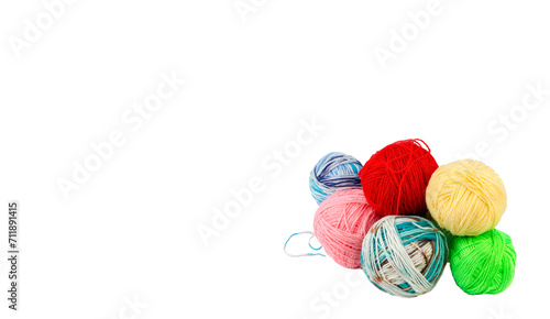 Close up shot of colored wo...