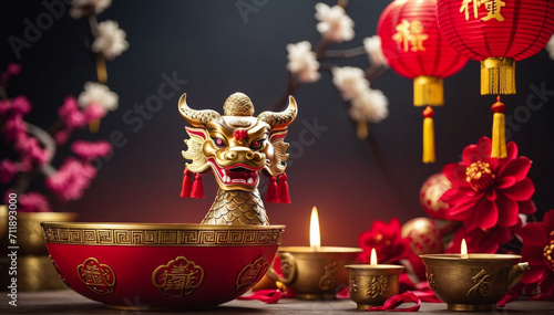 chinese new year background , chinese new year celebration background , chinese new year's eve , year of the dragon , chinese lanterns, Lunar new year, 