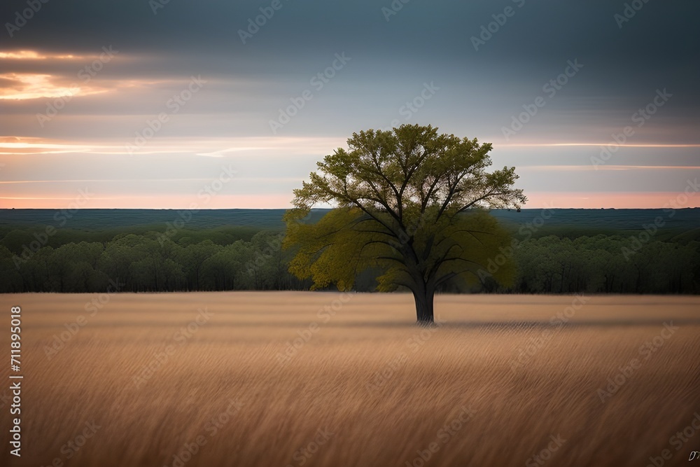tree in the morning tree in the morning