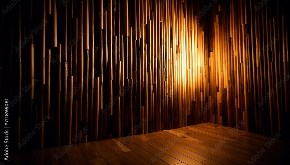 Abstract nature backdrop Dark wood plank flooring in a modern design generated by AI Abstract nature backdrop Dark wood plank flooring in a modern design generated by AI