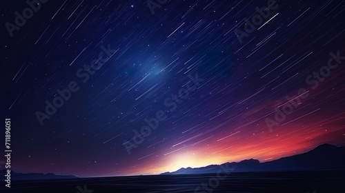 Abstract digital smears on a dark background, creating the impression of a night sky