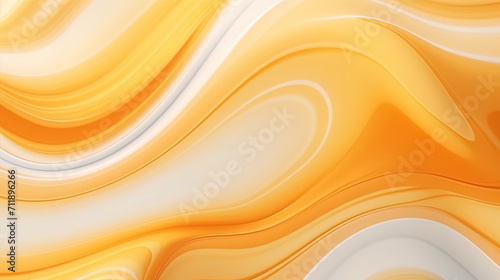 A marble background with soft orange and yellow wavy patterns