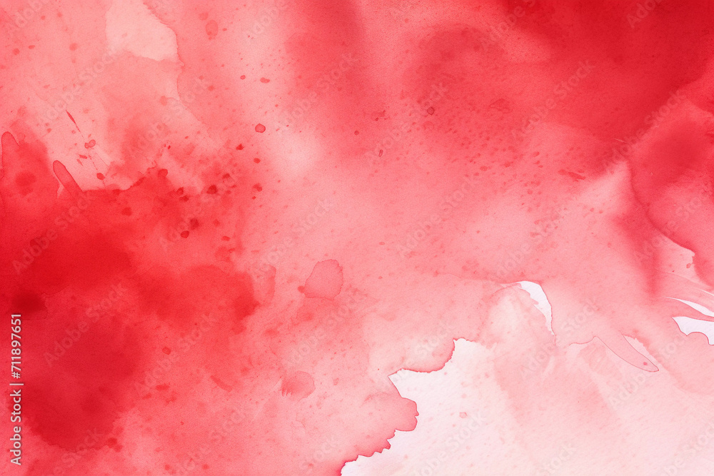 Red watercolor background texture Red watercolor background texture