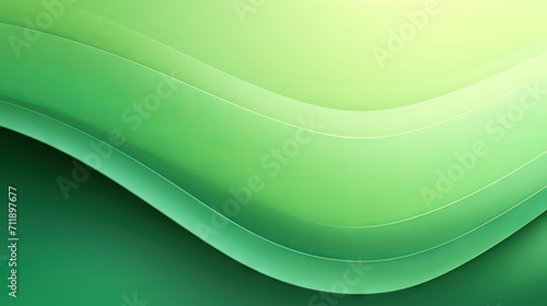 Fluid Green Gradient Mesh Background Template AI Generated