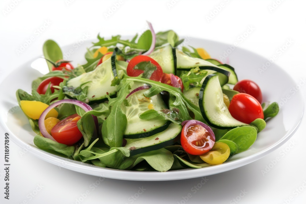 vegetable salad with cheese and olives vegetable salad with cheese and olives
