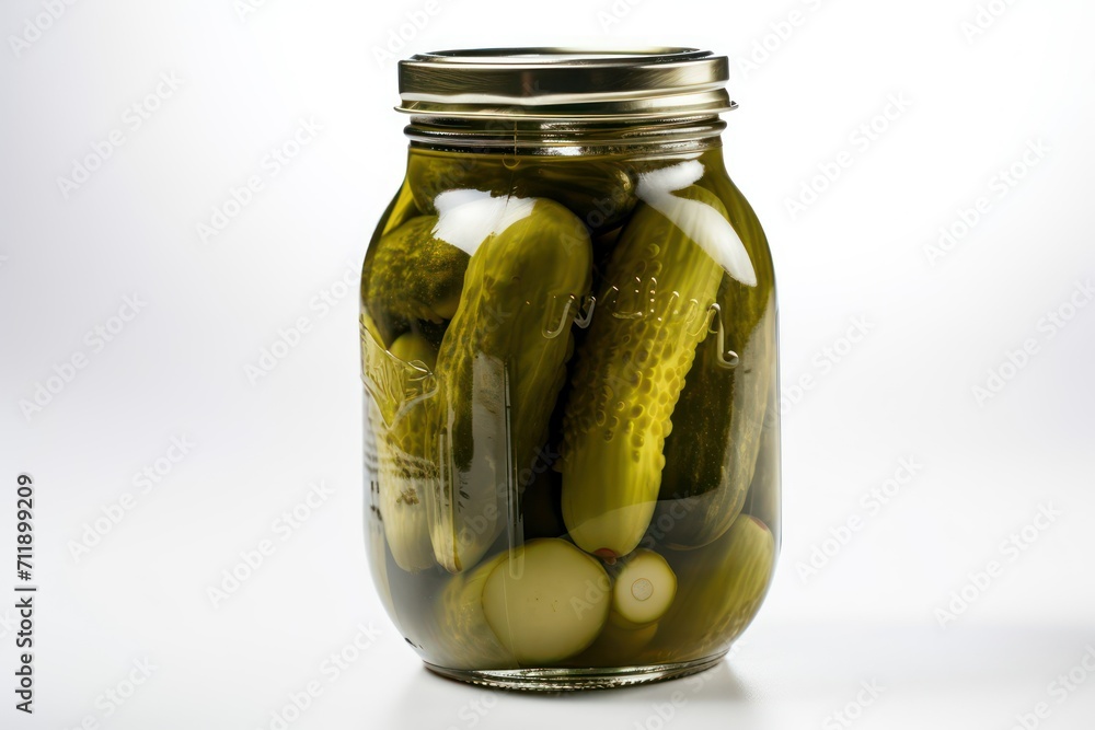 glass jars with pickled cucumbers, jars with vegetables glass jars with pickled cucumbers, jars with vegetables